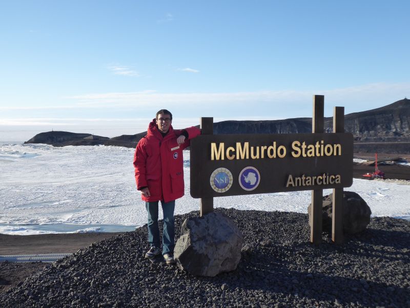 Ankunft in McMurdo