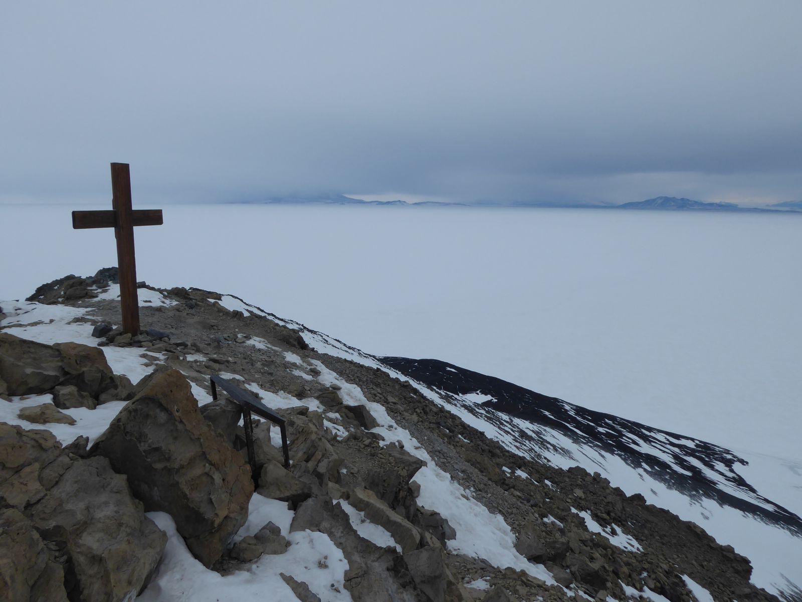 Der Gipfel von Observation Hill